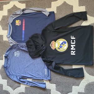 ⚽️ Boys soccer shirts FC Barcelona and Real Madrid